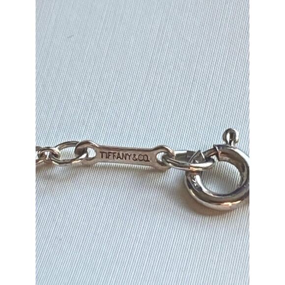 Authentic Tiffany & Co. Sterling Silver Elsa Peretti Apple Pendant Necklace 16" - Picture 5 of 6